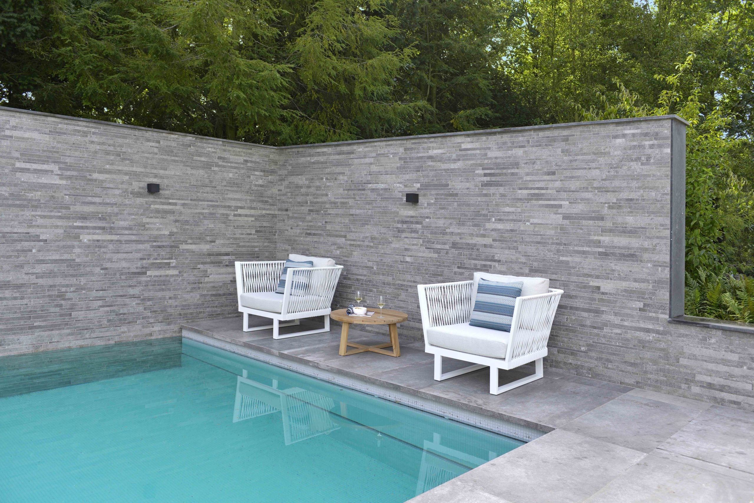 Loungestoel Altea Off-white