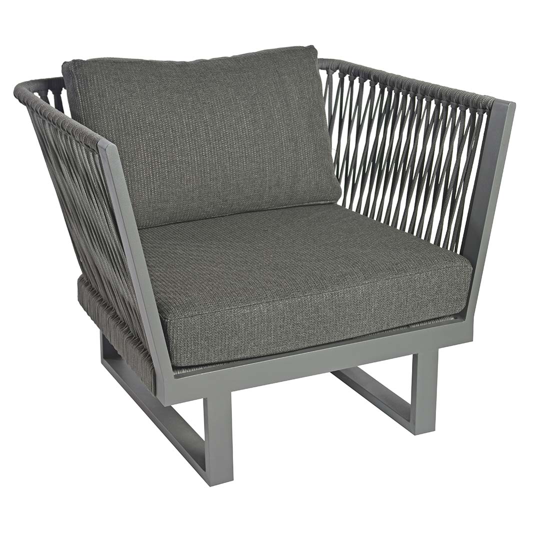 Loungestoel Altea Donkergrijs