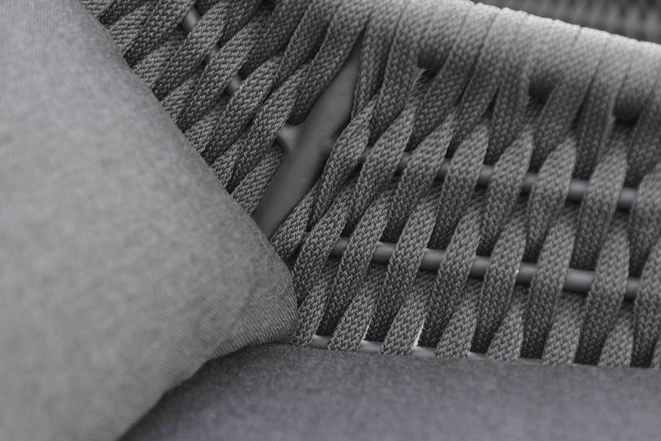 Loungestoel Aveiro Donkergrijs