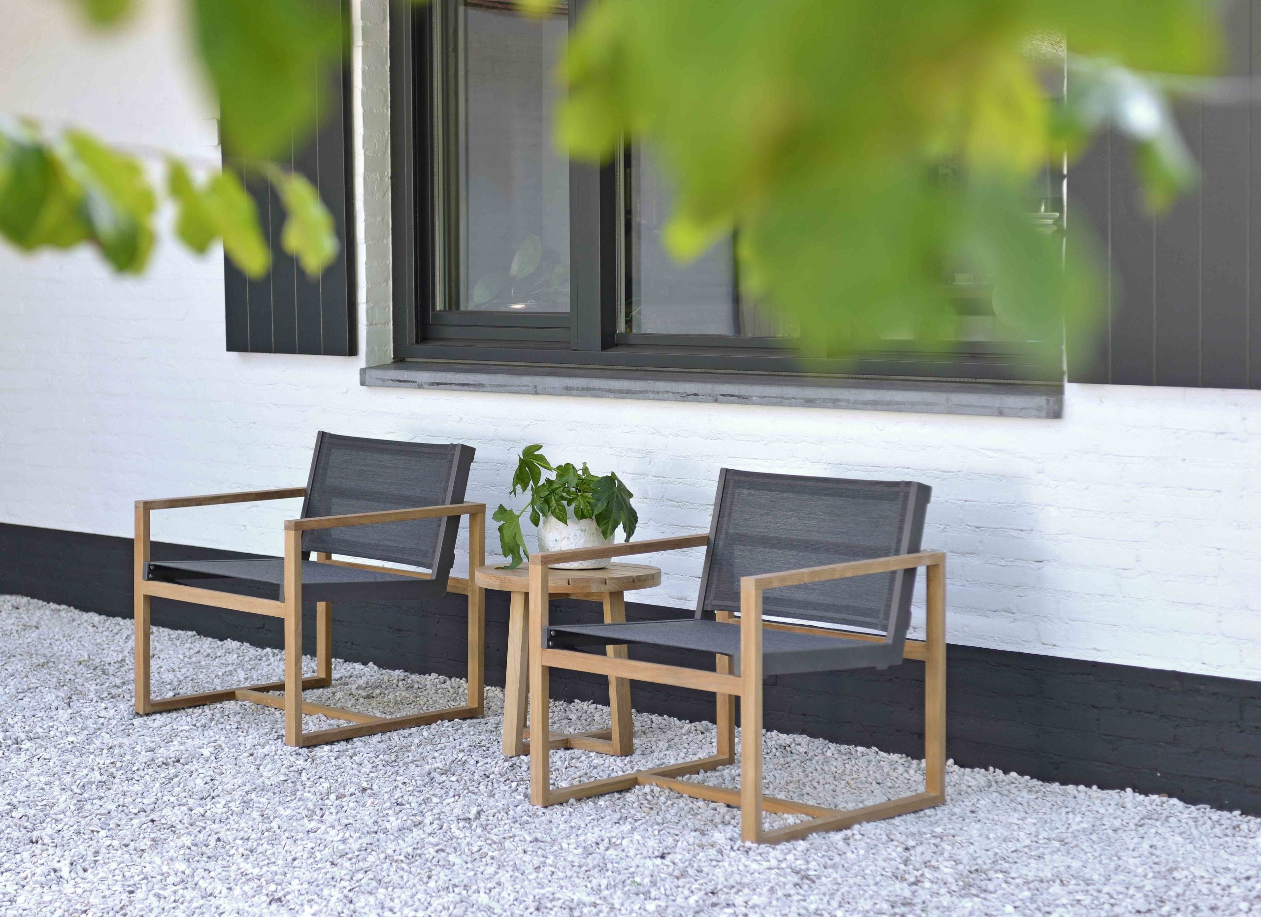 Lage eetstoel Urbino