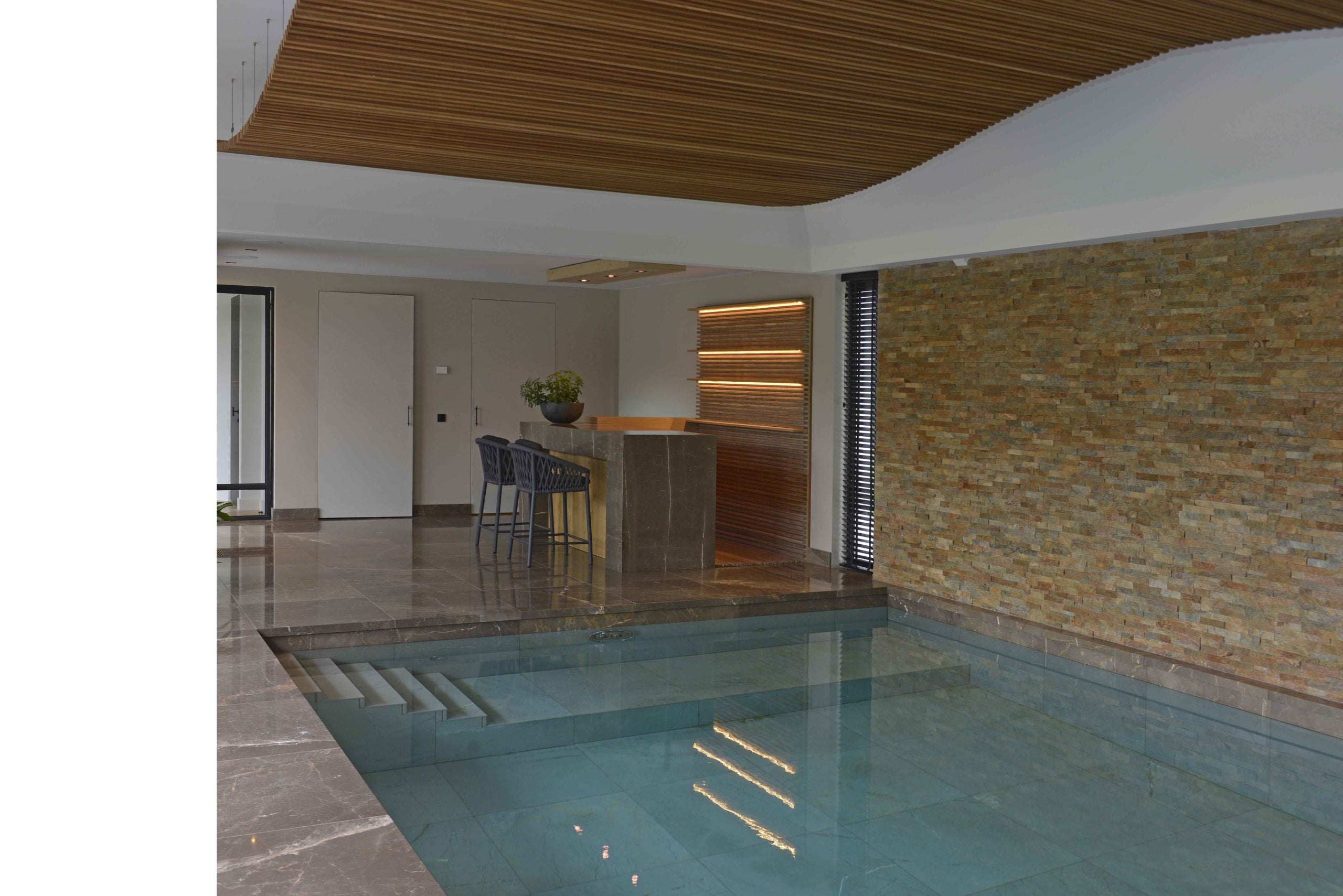 Barkruk Majinto Donkergrijs