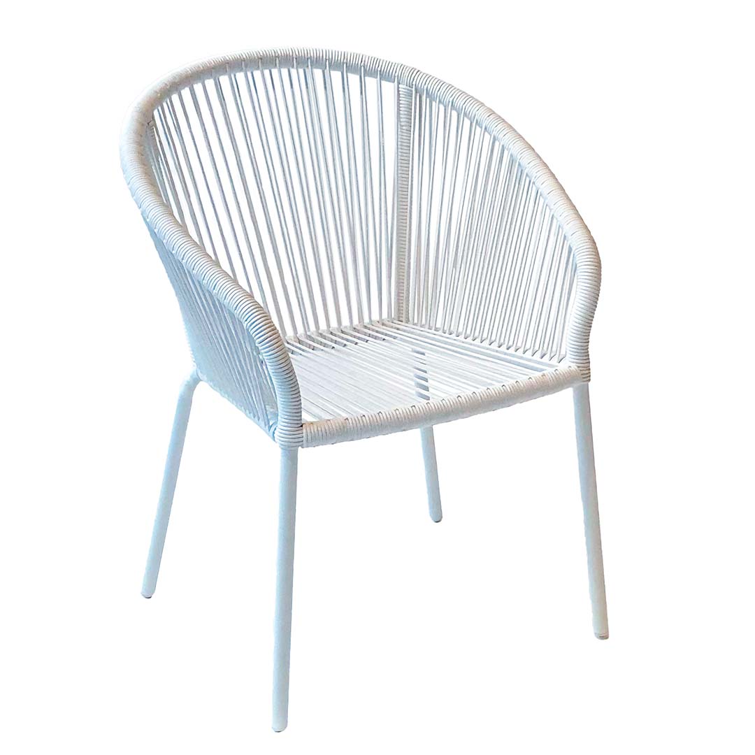 Tuinstoel Colette Wit