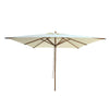 Parasol Elena 300 Ecru