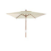 Parasol Enzo 200x200 Ecru