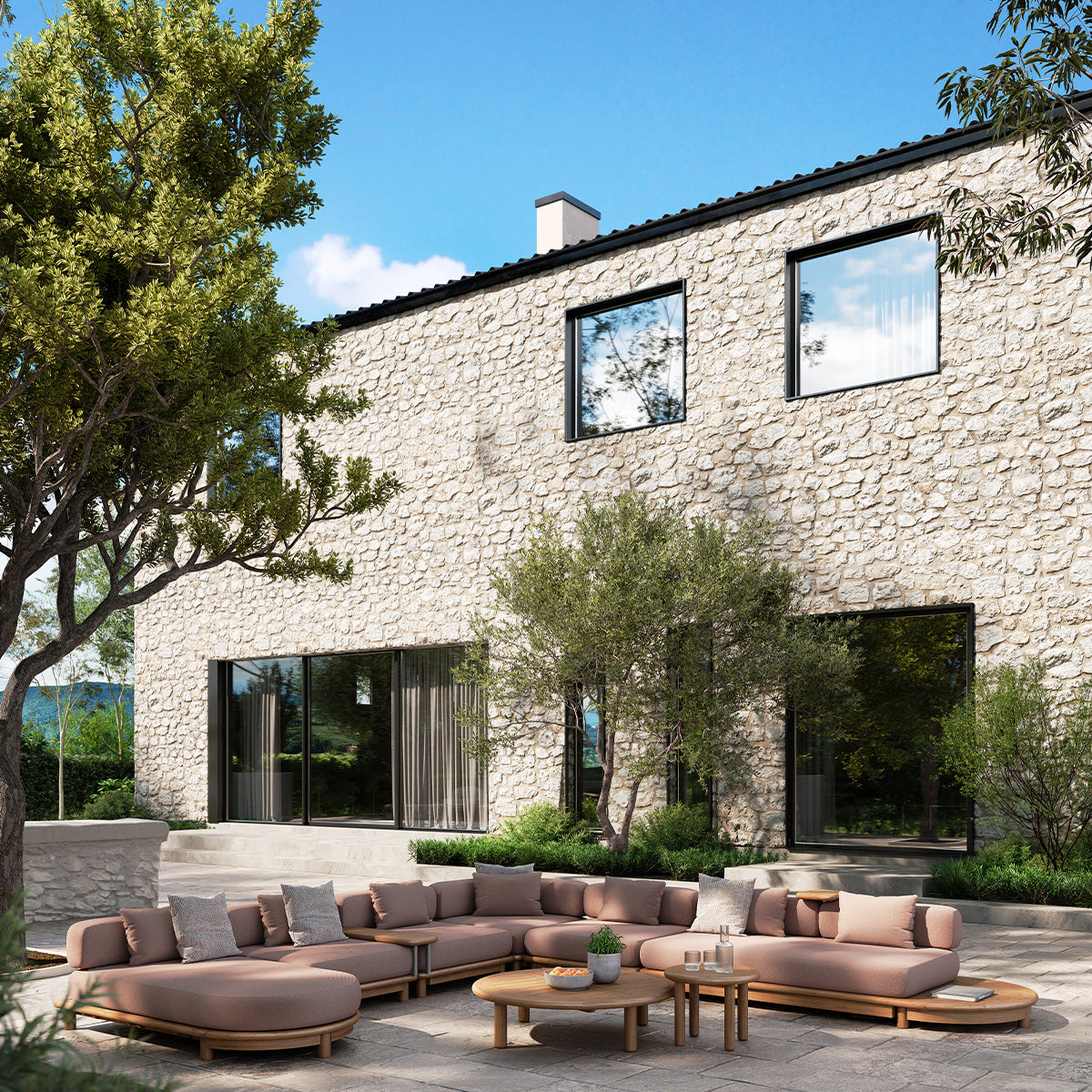 Modulaire Loveseat Bassano Rechts