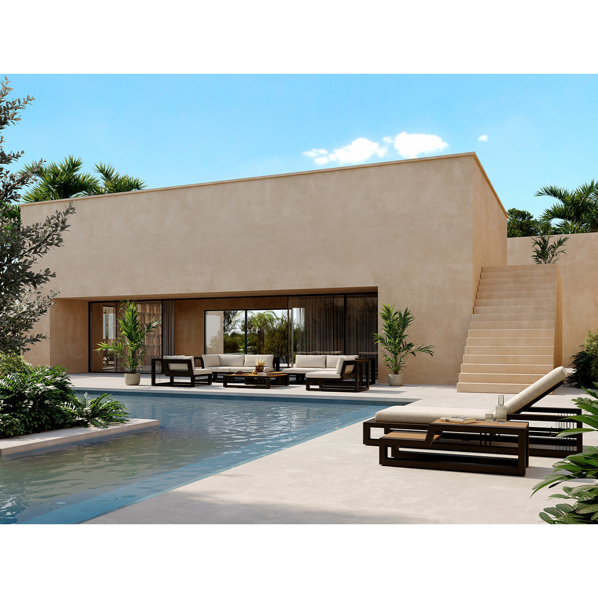 Modulaire Bank Ribbon Midden