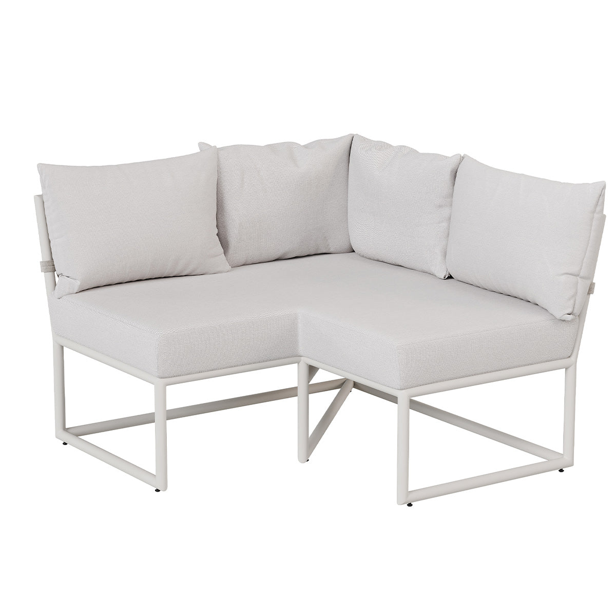 Modulaire Tuinbank Key Hoek