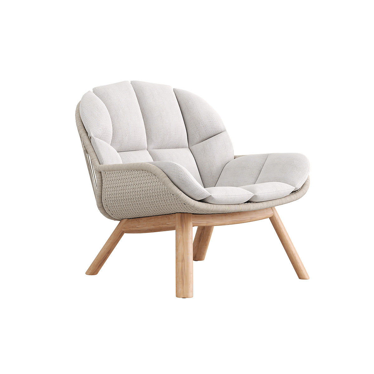 Loungestoel Barrel Laag