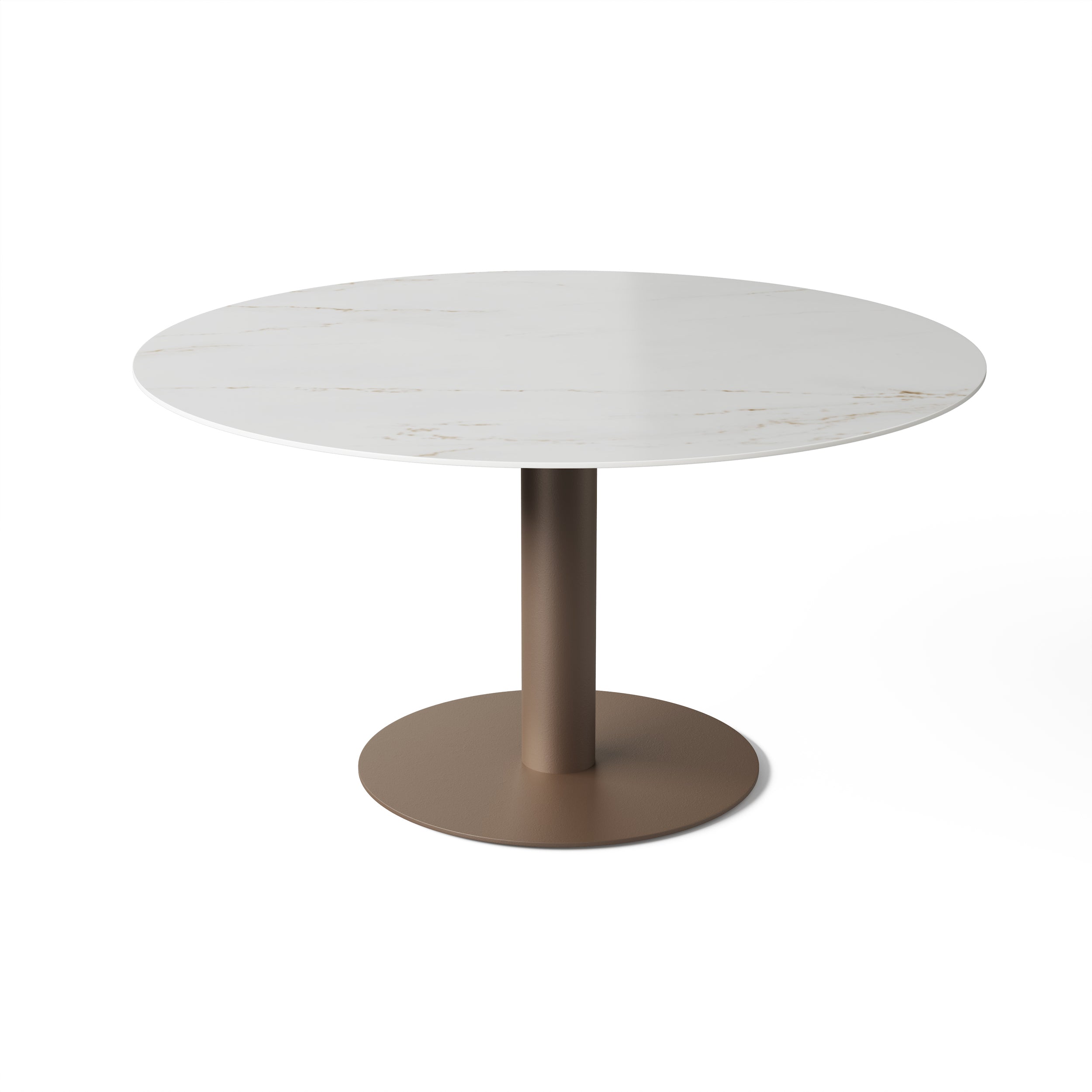 Tuintafel Tarente - Brons / Rem - Ø140 x H75