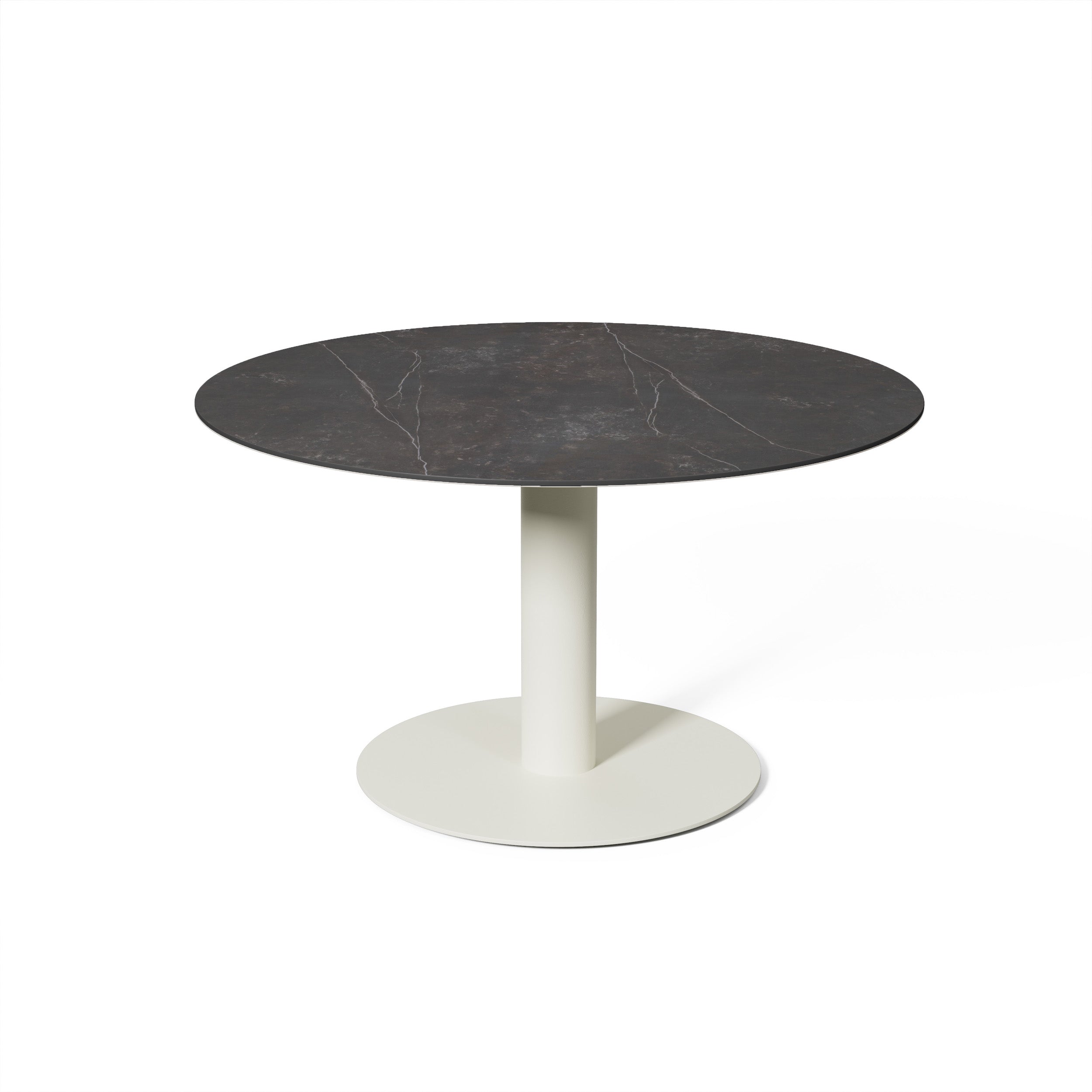 Lage tuintafel Tarente - Chalk / Kelya - Ø120 x H68