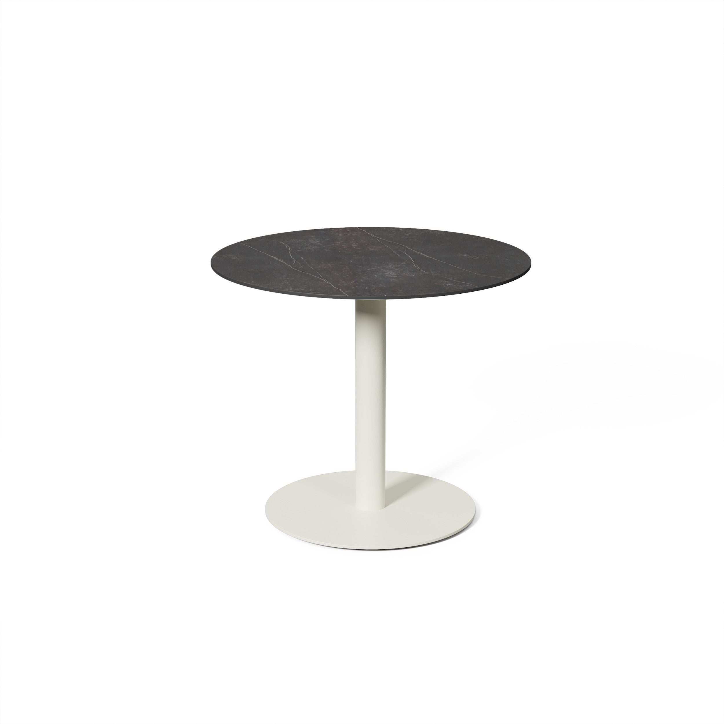 Lage tuintafel Tarente - Chalk / Kelya - Ø80 x H68