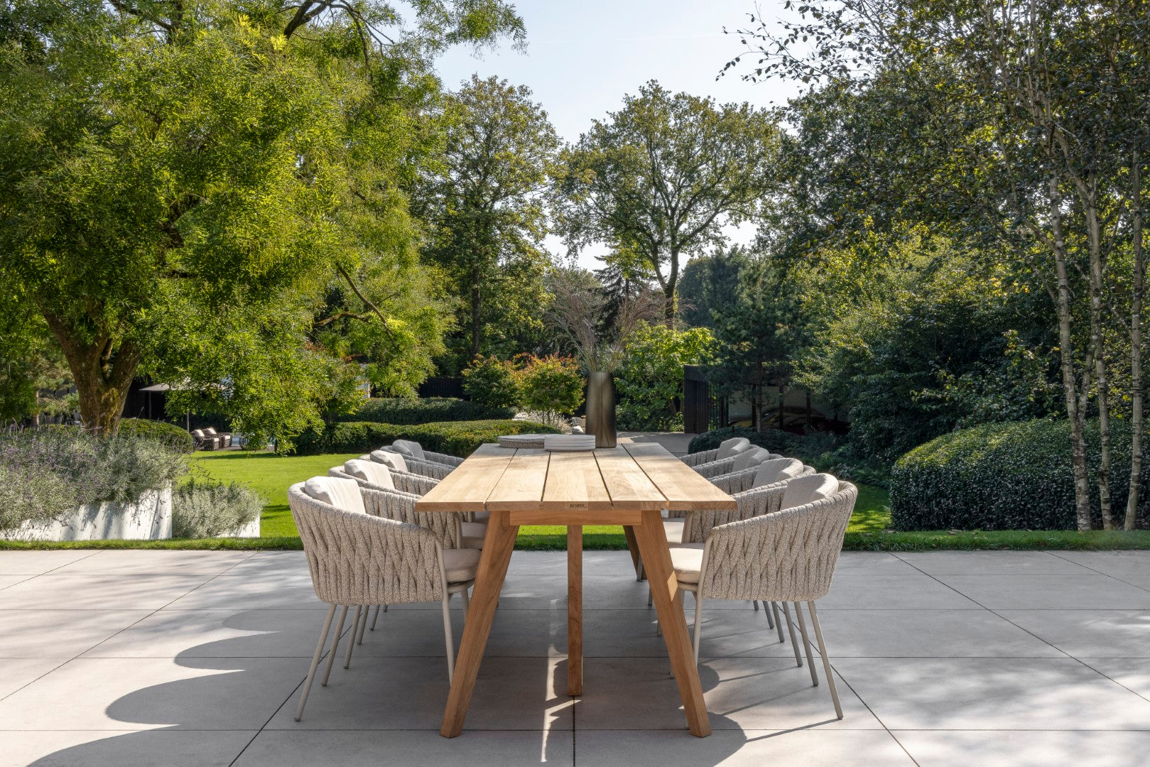 Tuinstoel Genua - Chalk