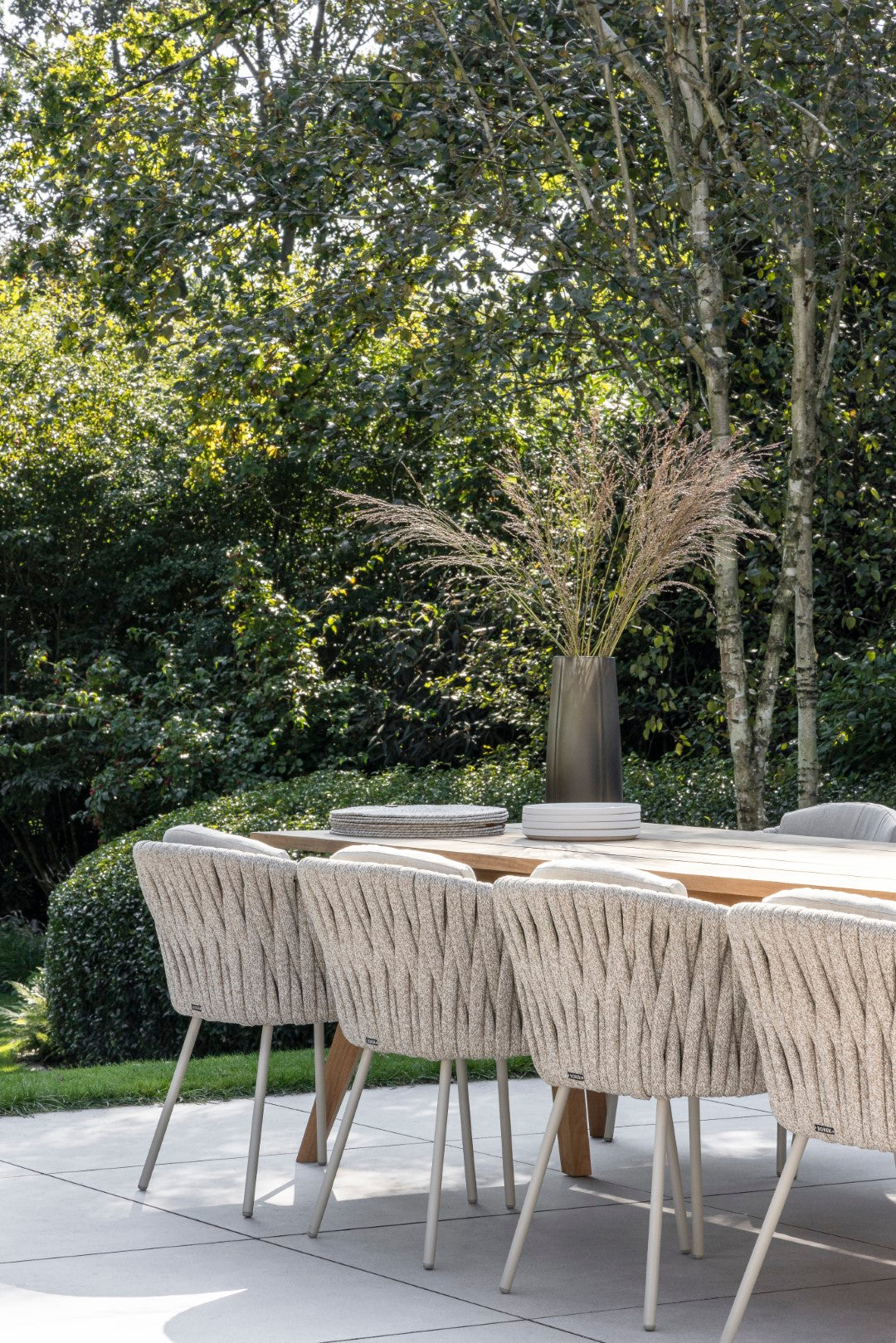 Tuinstoel Genua - Chalk