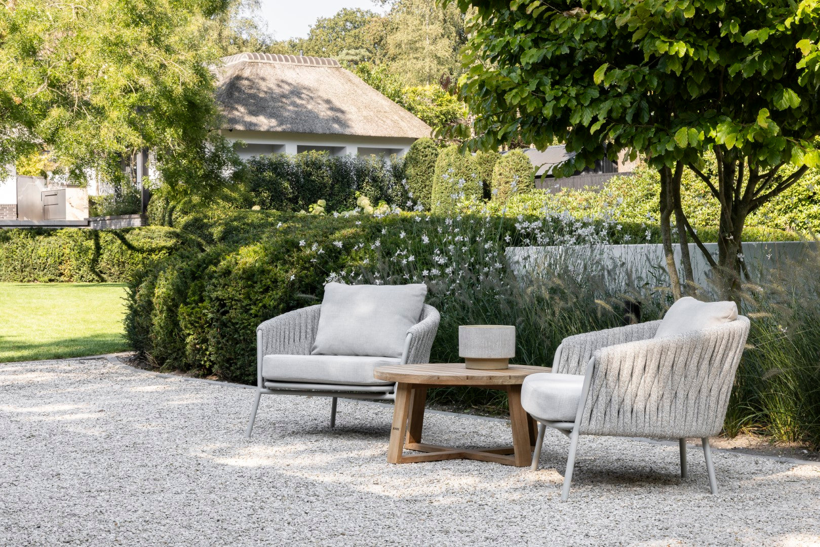 Loungestoel Genua - Chalk