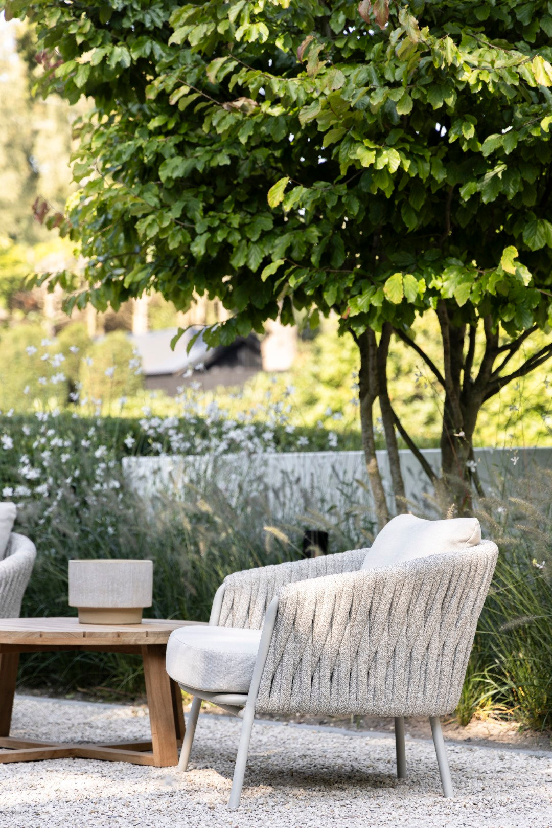 Loungestoel Genua - Chalk