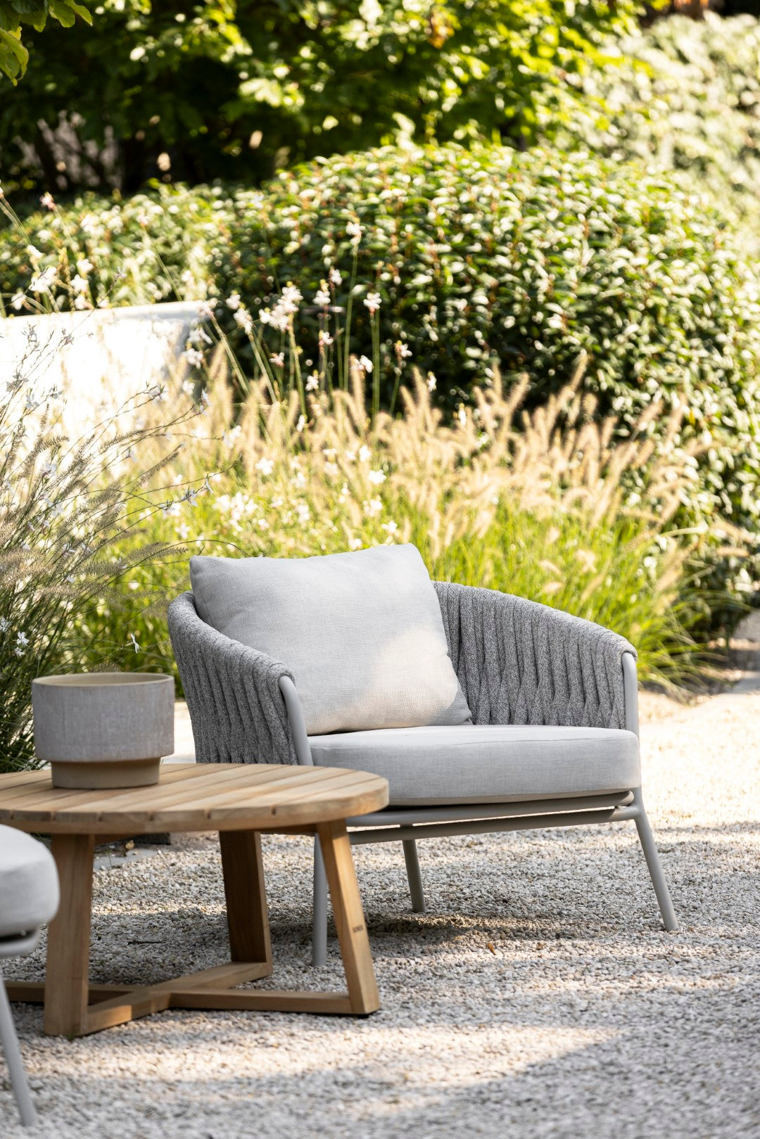 Loungestoel Genua - Chalk