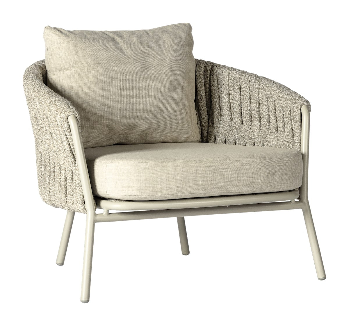 Loungestoel Genua - Chalk