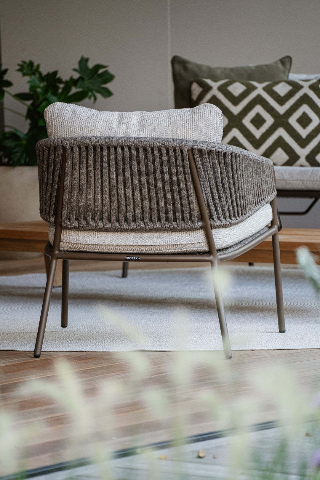 Loungestoel Rob - Brons