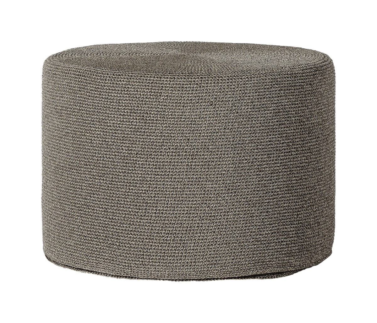 Poef Crochette - Wengé - Ø53 x H38