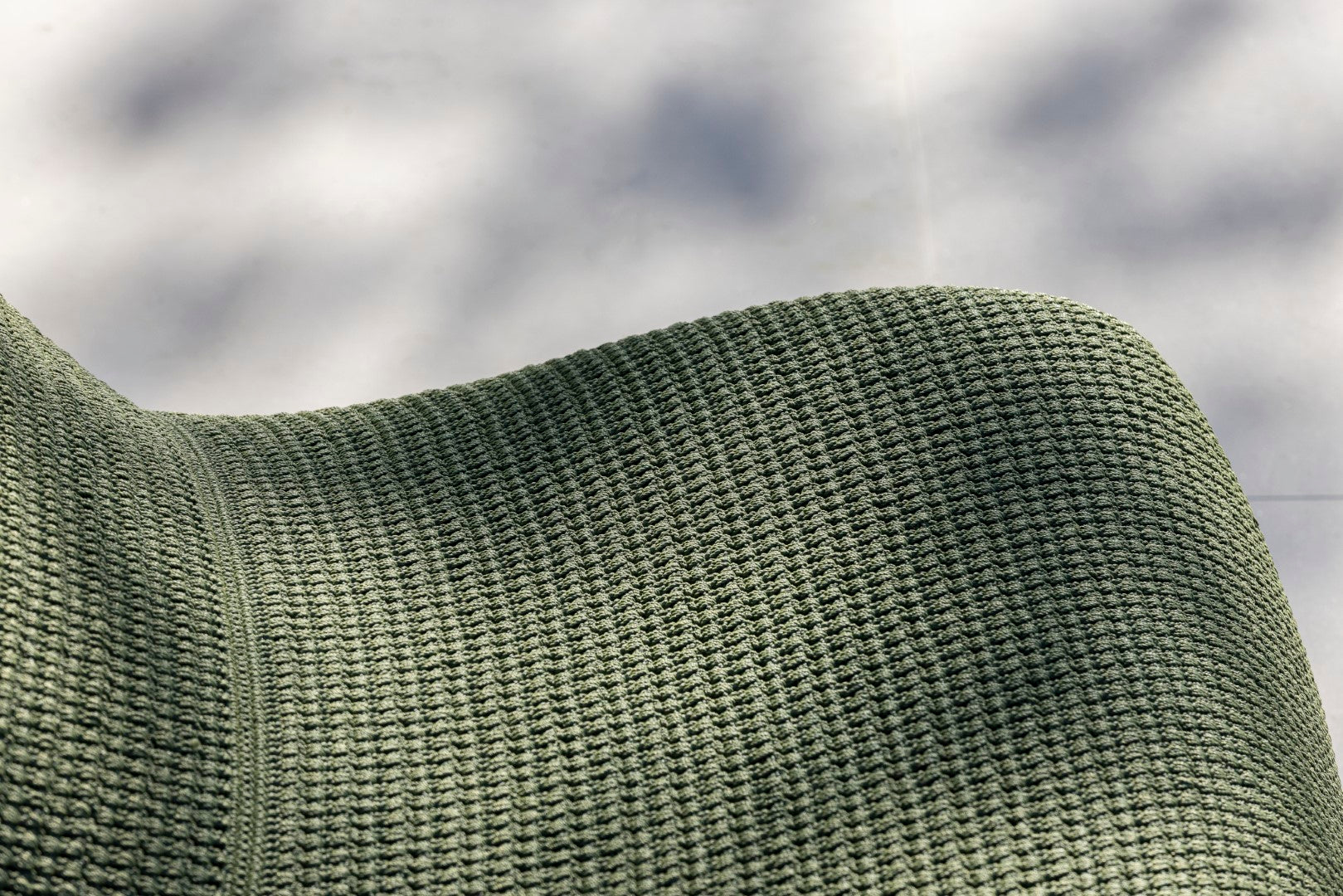 Loungestoel Leno - Olive green