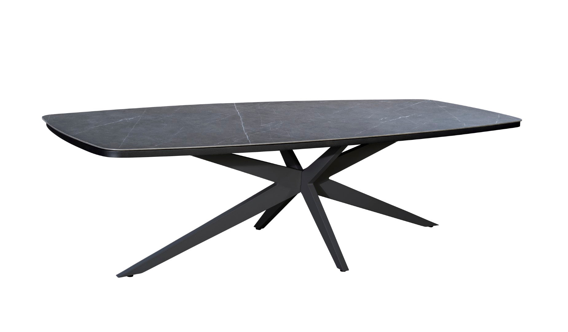 Eettafel Calma - Zwart - Slate - 270 x 110 cm
