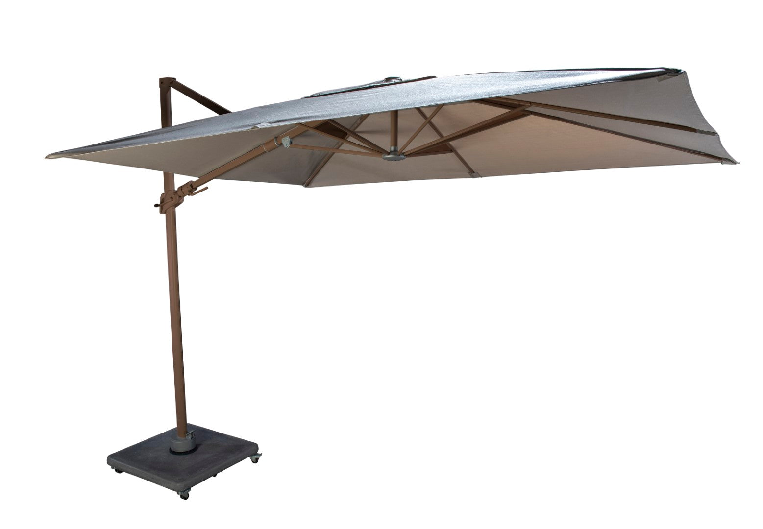 Parasol Cavalo - Brons/Naturel - 300 x 220 cm