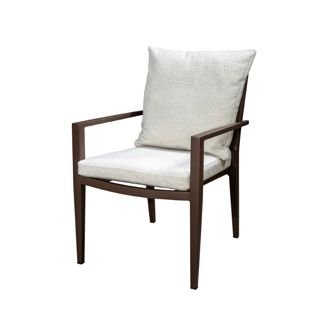 Tuinstoel Marinha - Brons - Wool White