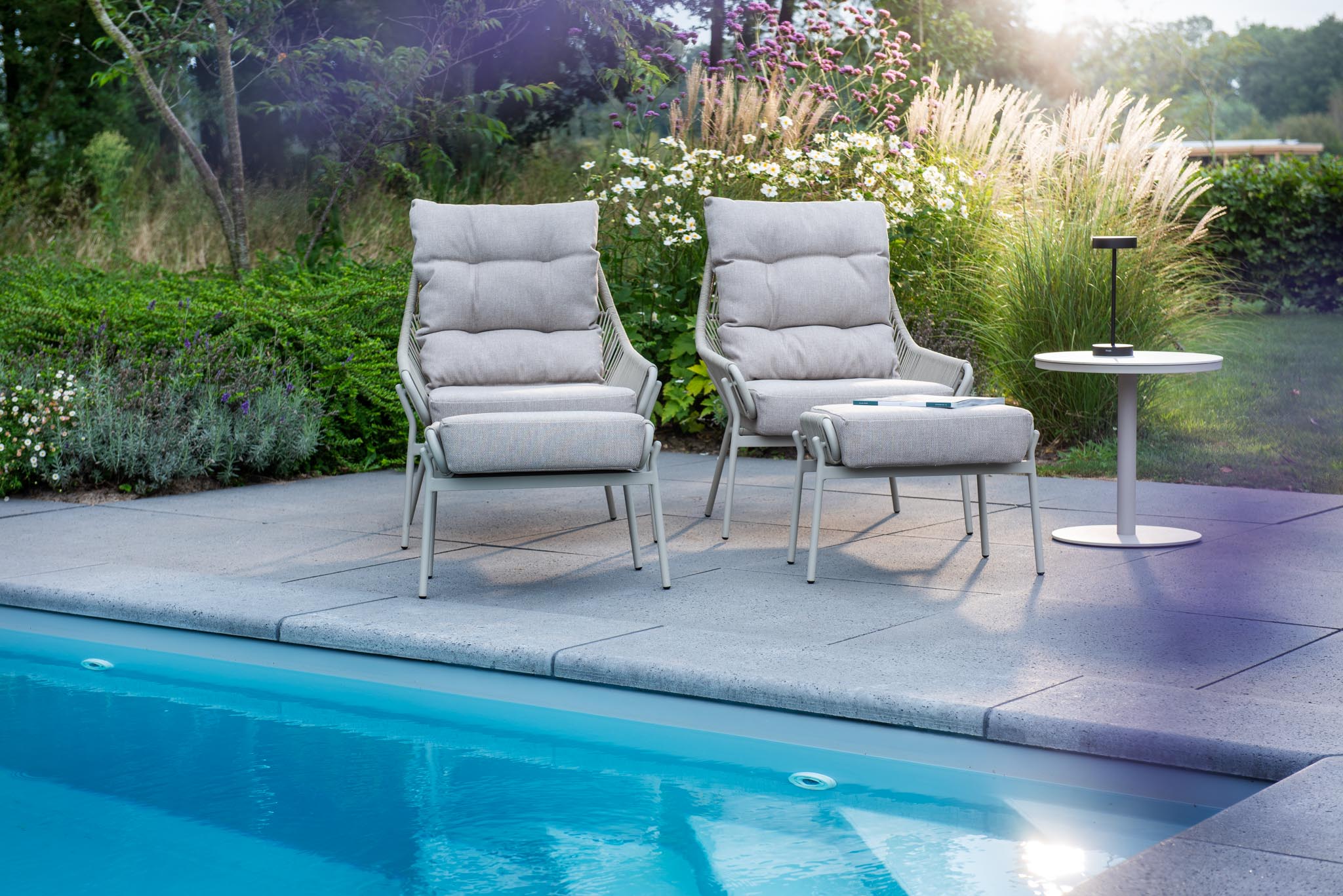 Loungestoel Nogales (incl. voetensteun)