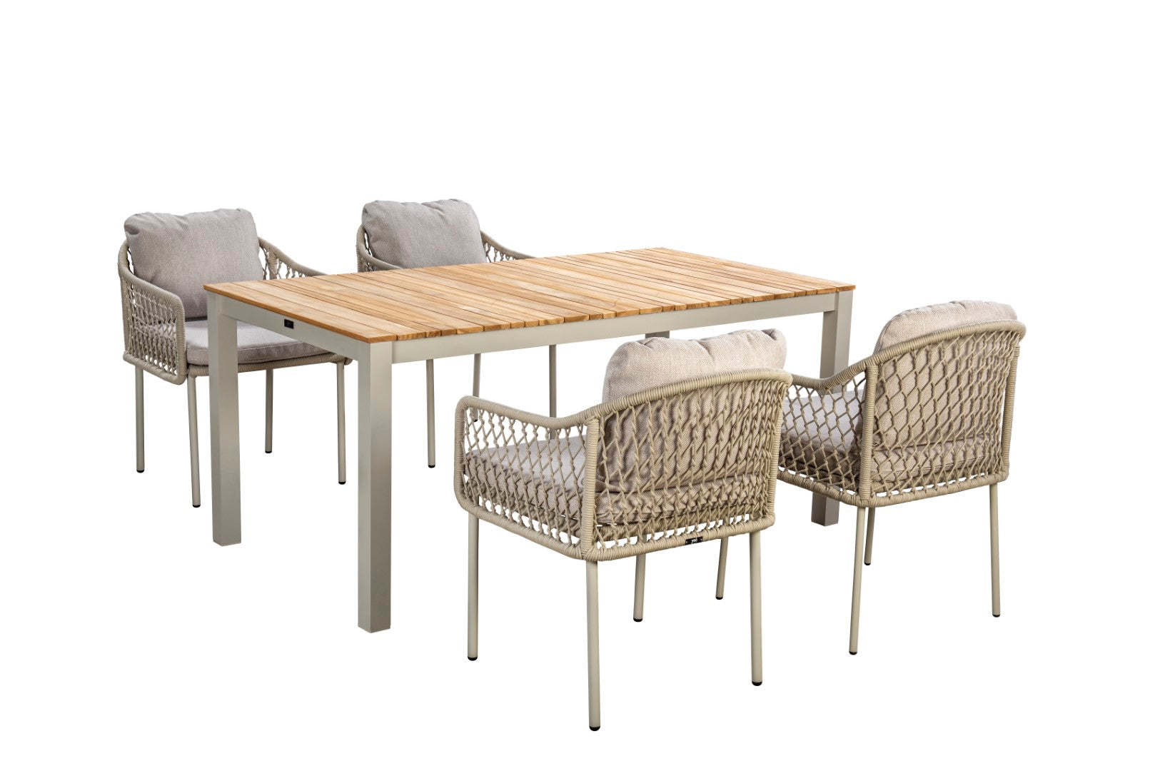 Eettafel Arashi - Salix - Teak - 169 x 90 cm