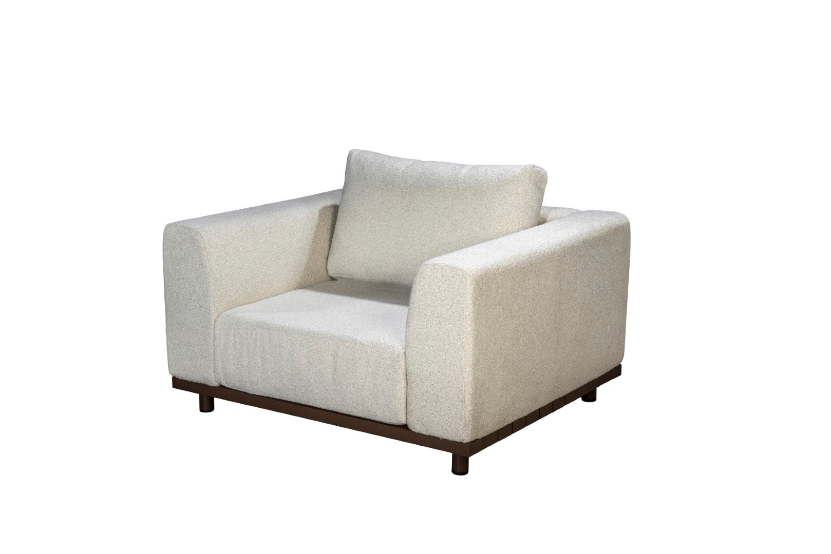 Loungestoel Vallon - Wool White