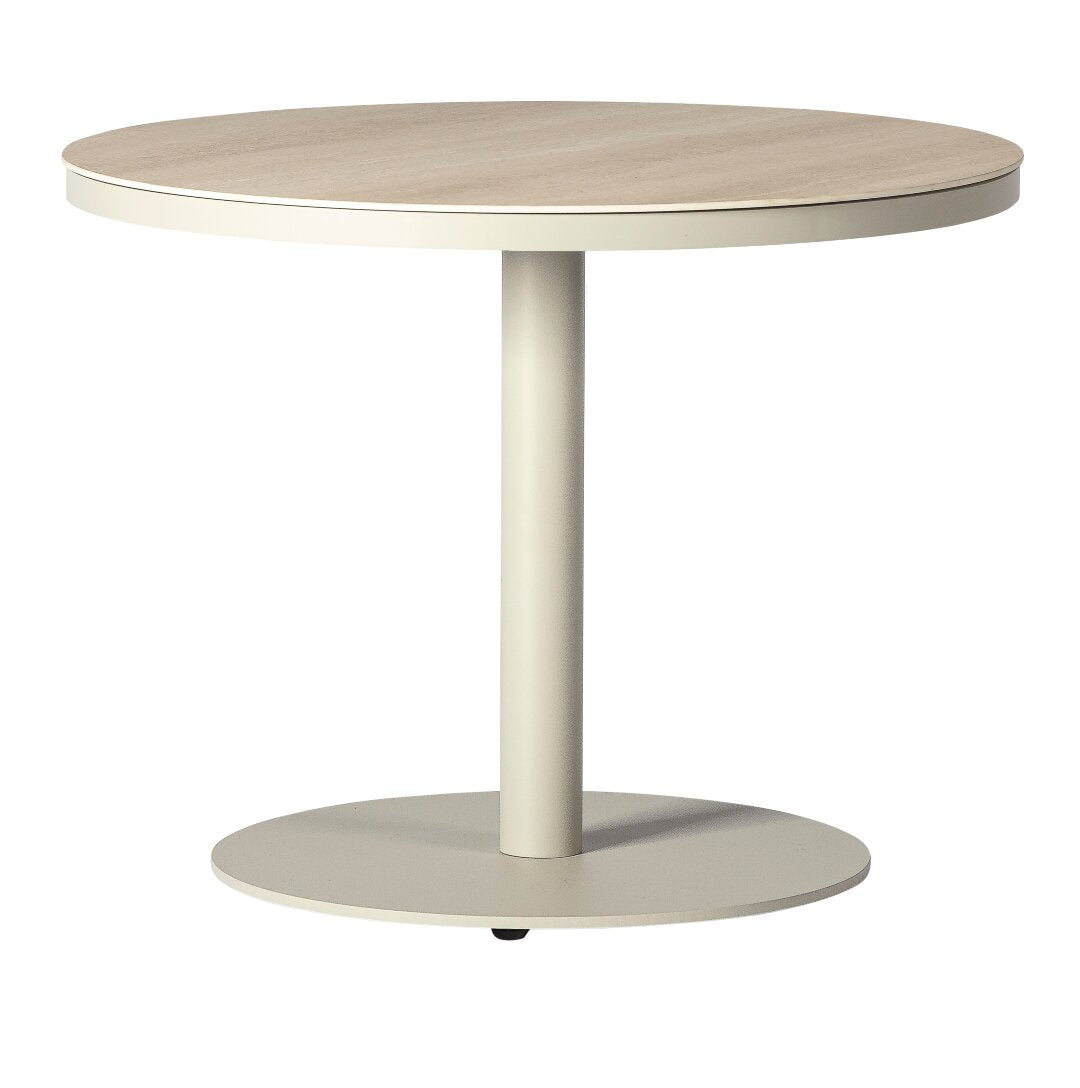 Tuintafel Salerno - Low dining - Ø140 cm - Linnen