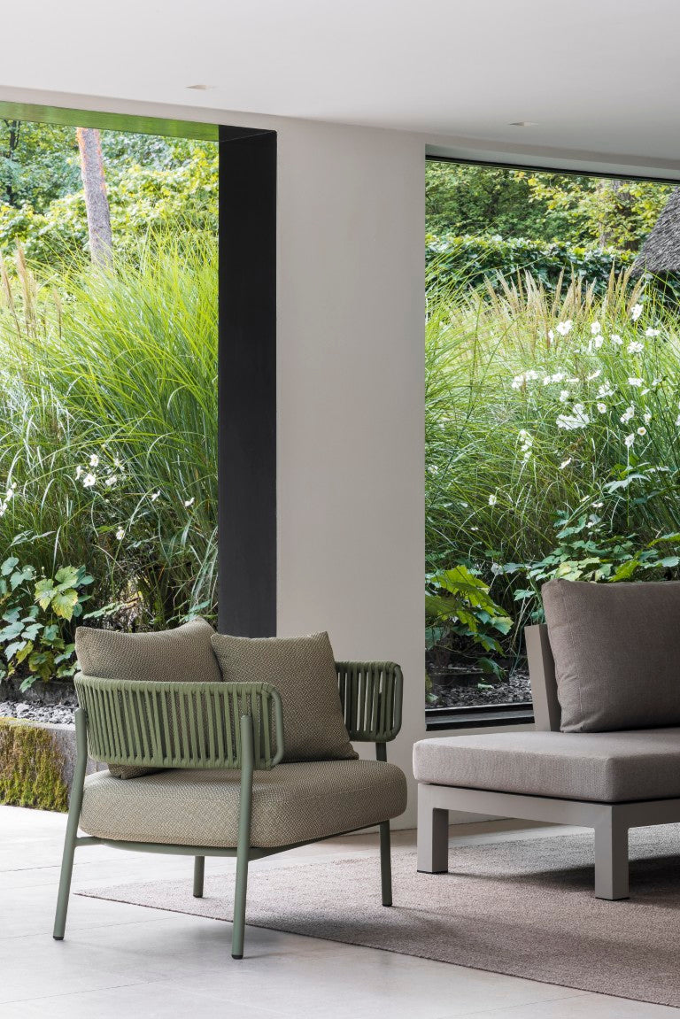 Loungestoel Santiago - Olive
