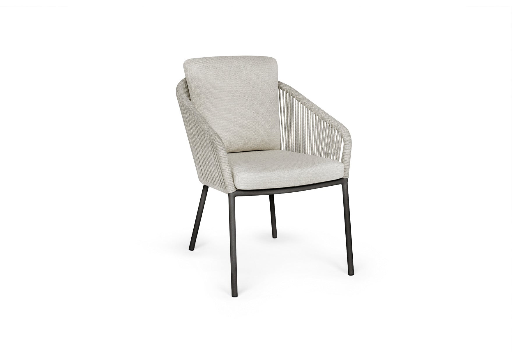 Tuinstoel Nappa - Royal Grey - Natural gravel - Fishbone