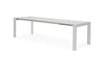 Verstelbare tuintafel Rialto - Aluminium - Matt White - 212 / 269 x 100 x 75