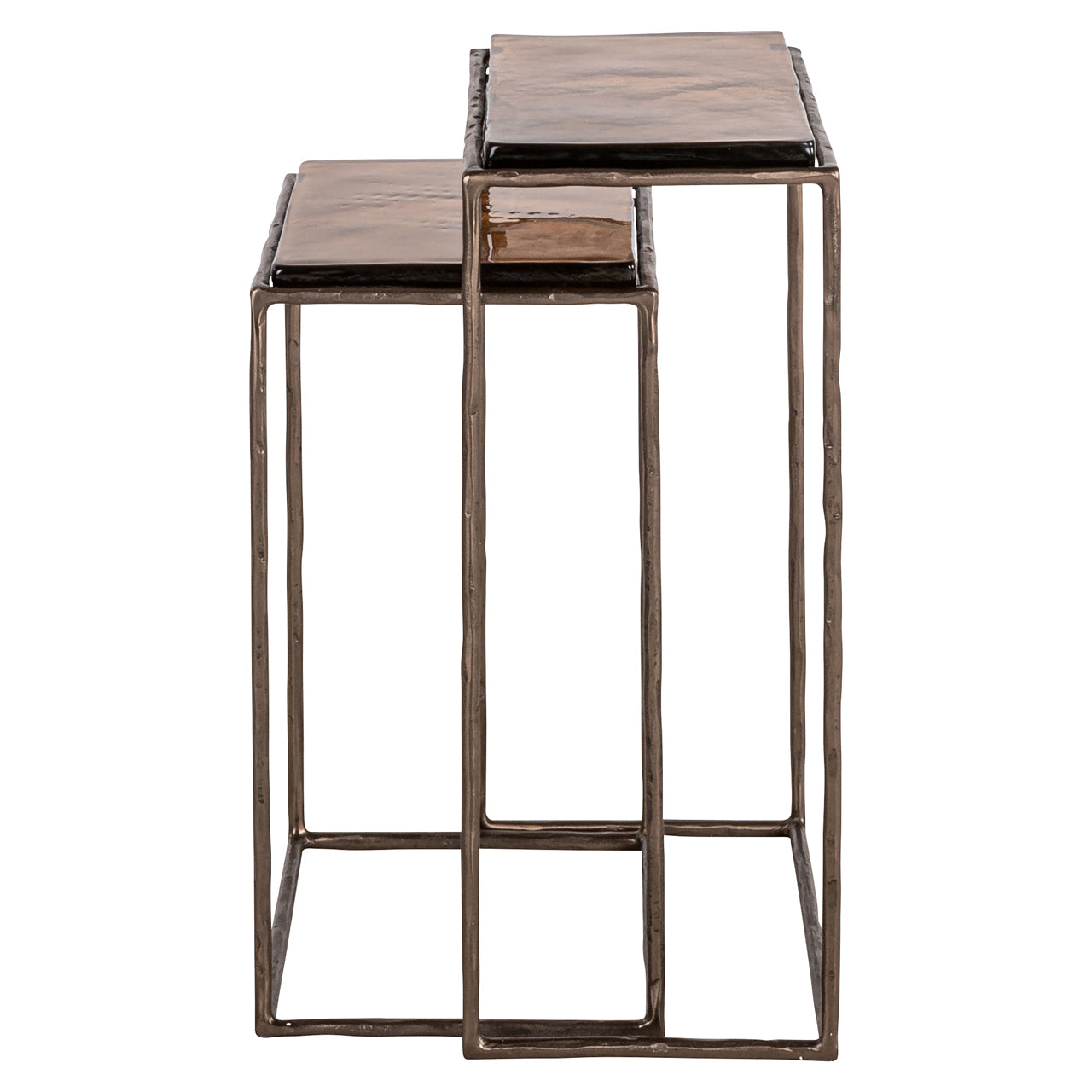 Bijzettafel Villano - Bronze (set van 2)