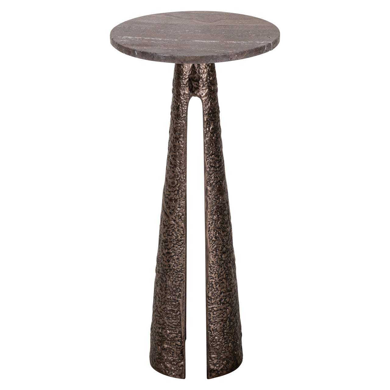 Bijzettafel Eldora - Bronze - Ø30 cm