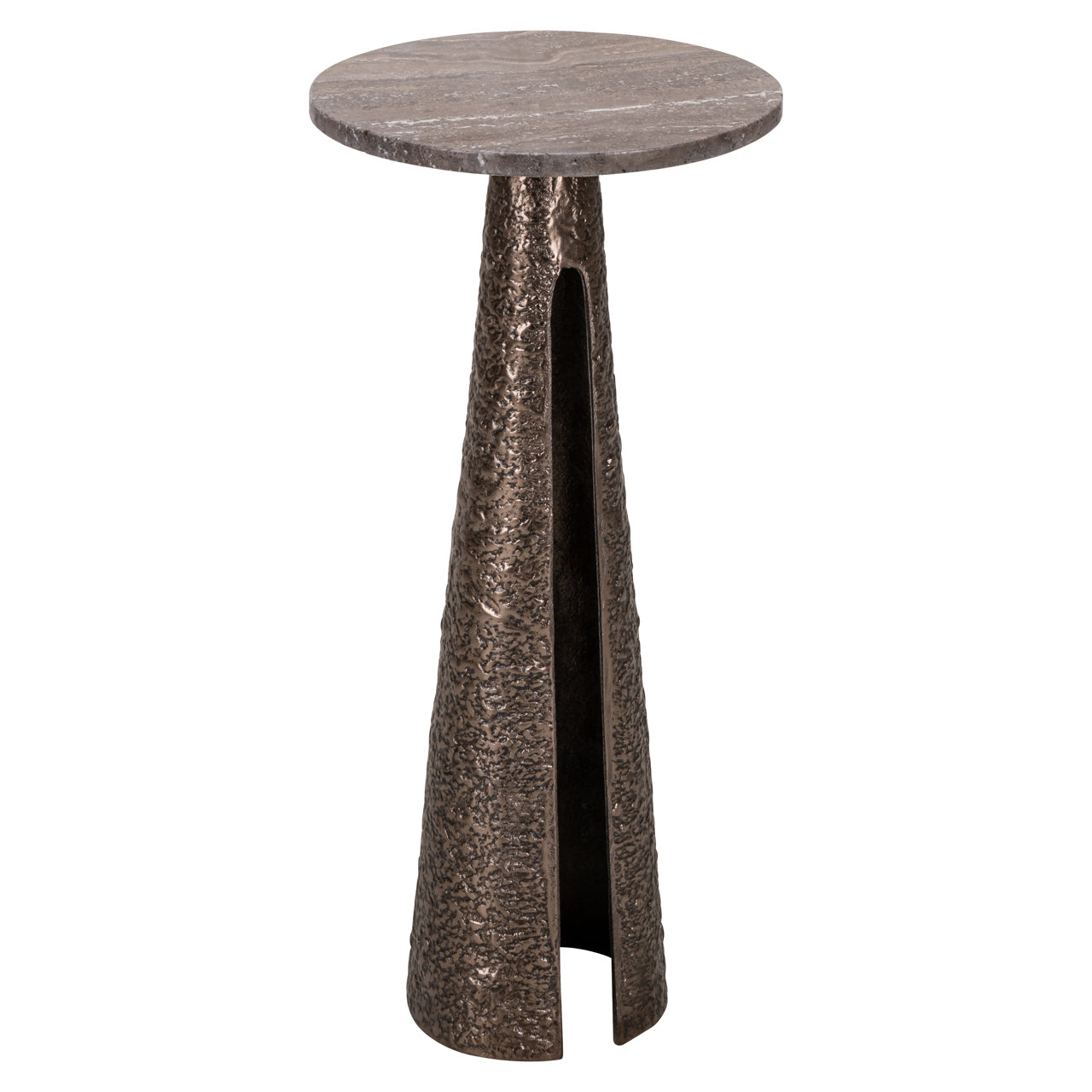 Bijzettafel Eldora - Bronze - Ø30 cm