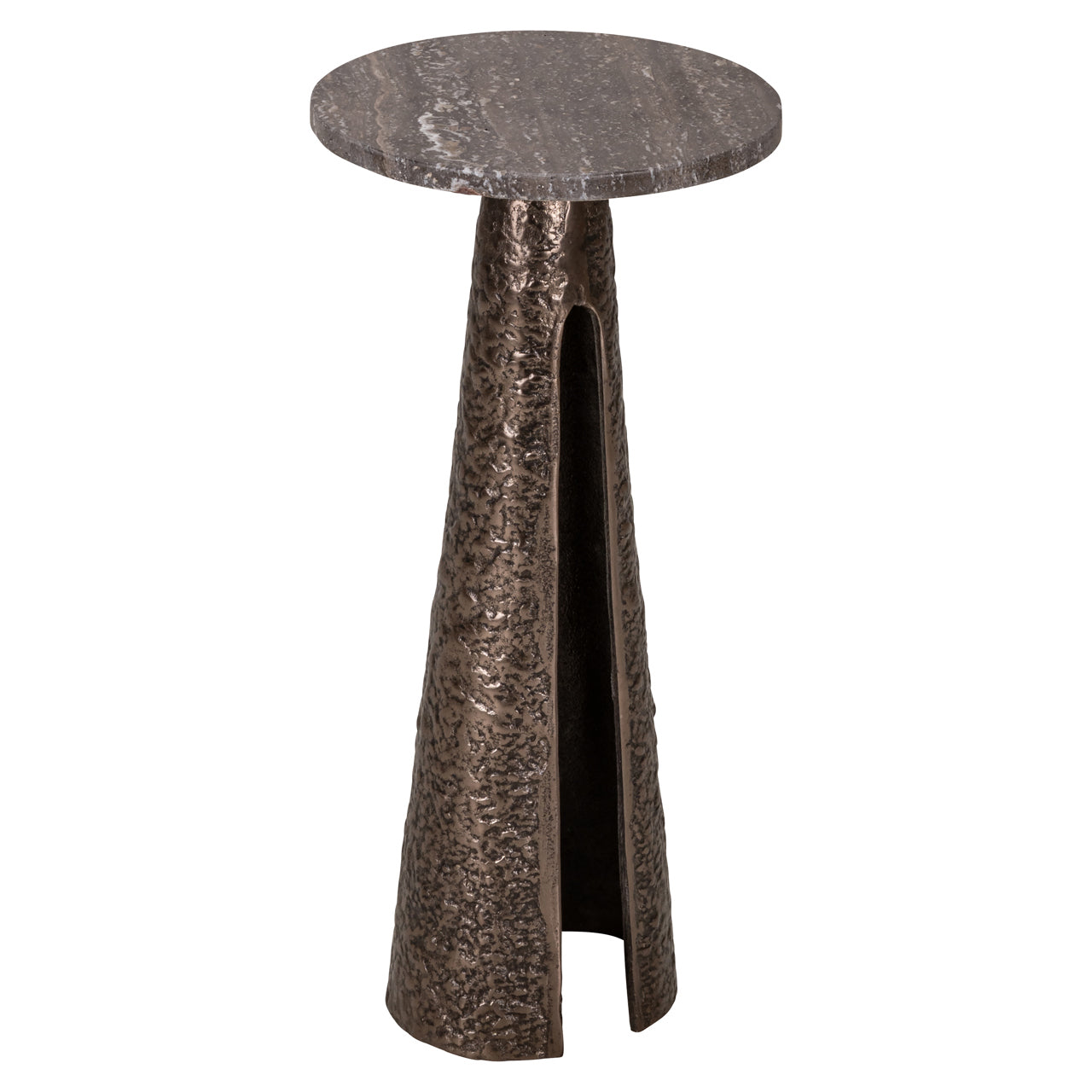 Bijzettafel Eldora - Bronze - Ø25 cm