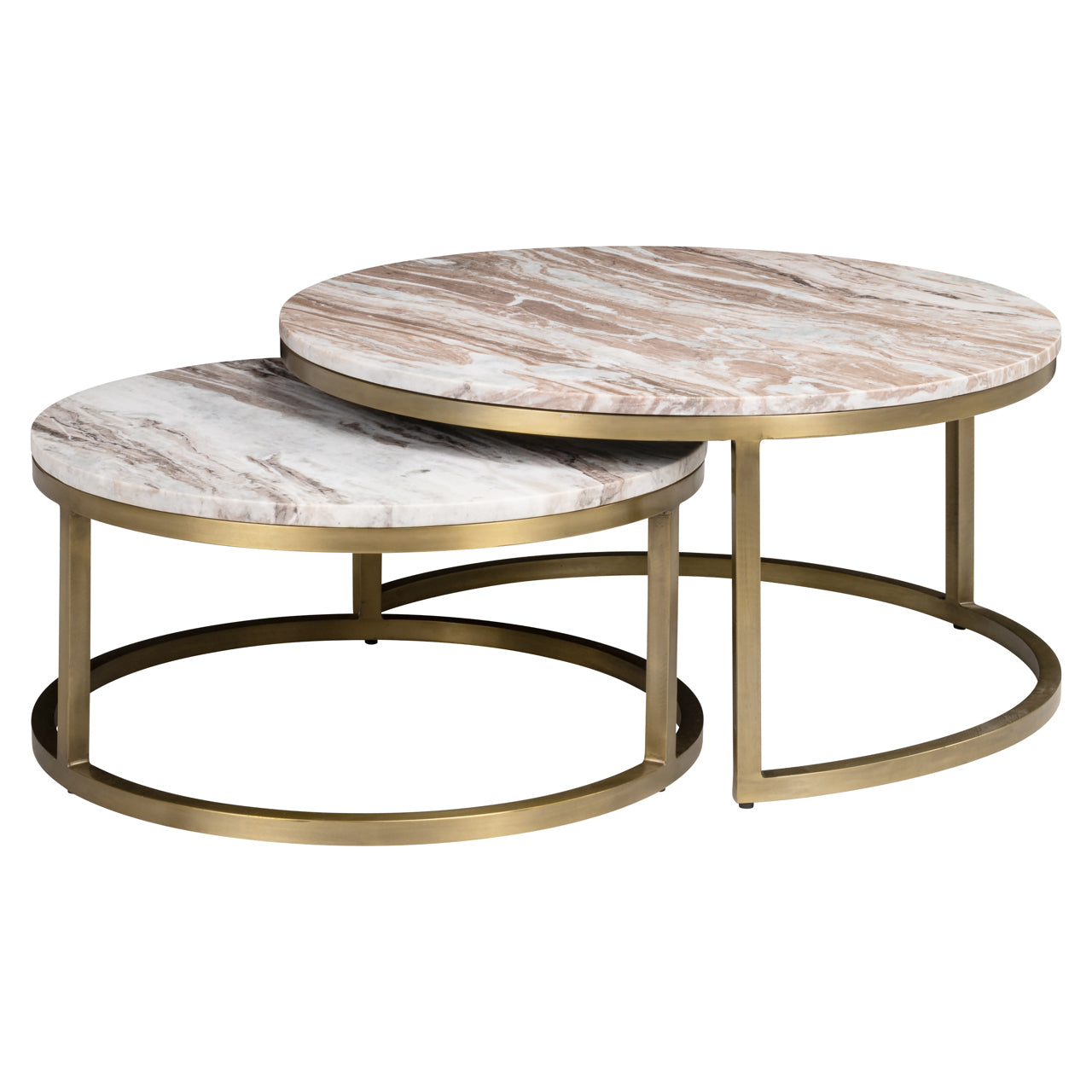 Salontafel Bottega (set van 2)