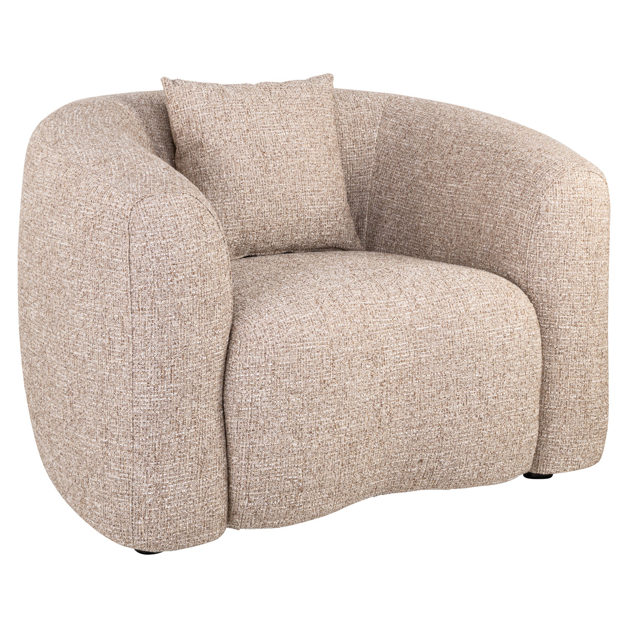 Fauteuil Luxandra - Sand tweed