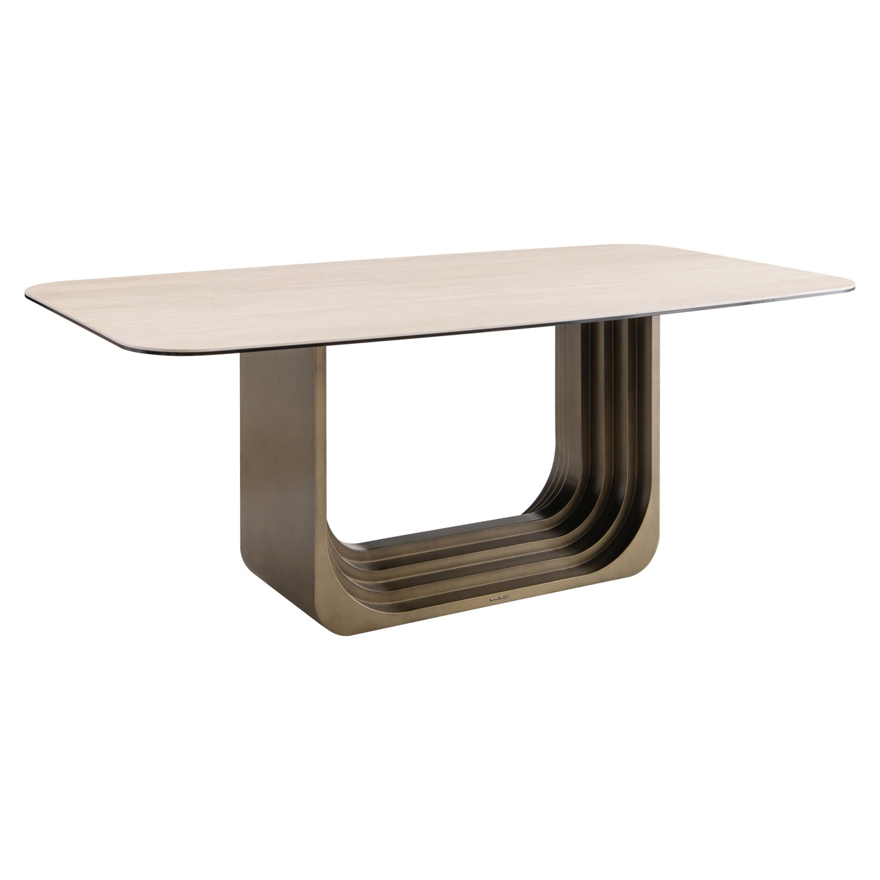 Eettafel Maxfield beige 230 cm