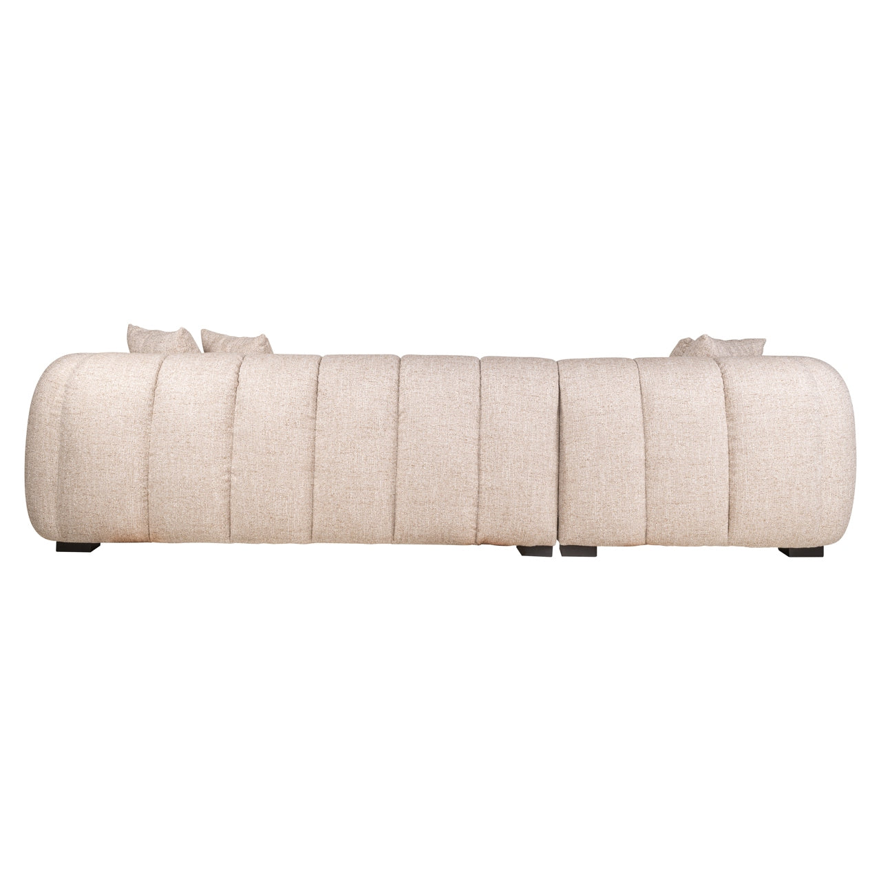 Hoekbank Novaro - Cream tweed - Lounge links