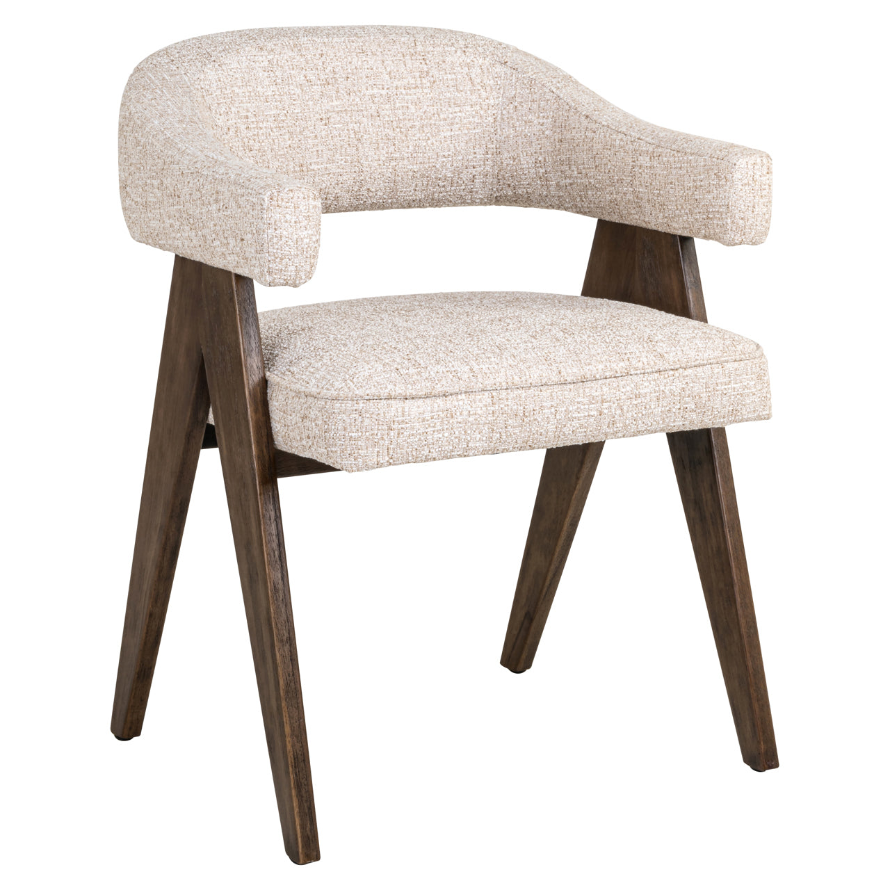 Eetkamerstoel Mori - Cream tweed