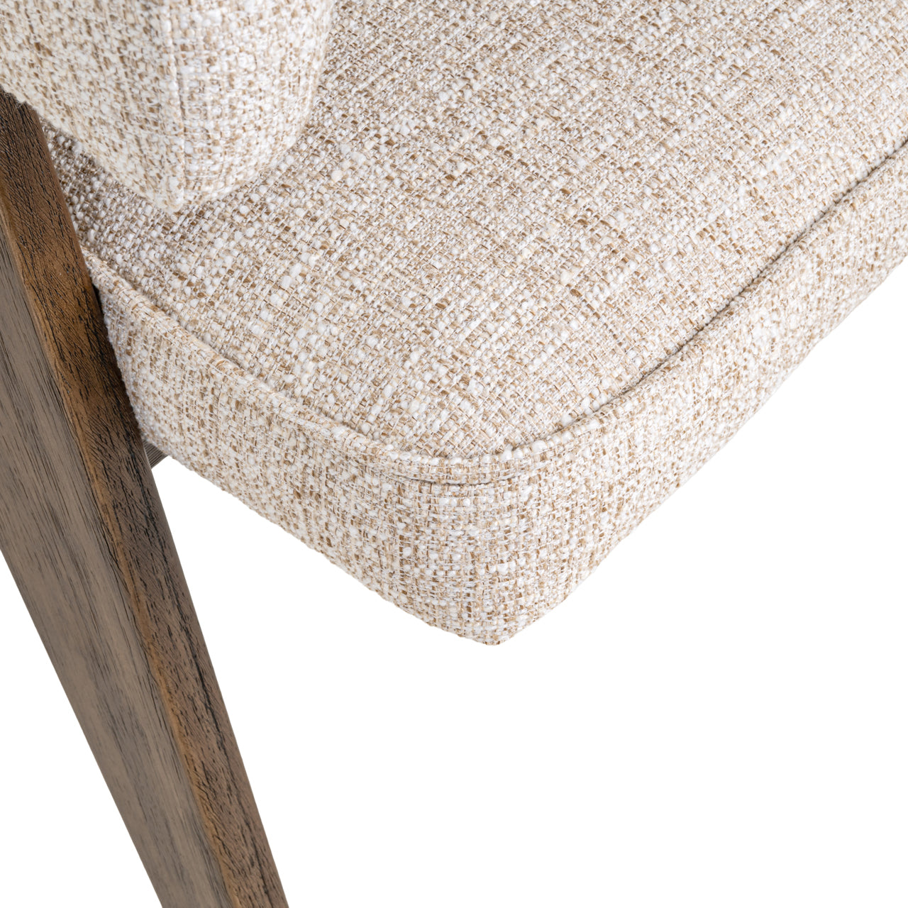 Eetkamerstoel Mori - Cream tweed