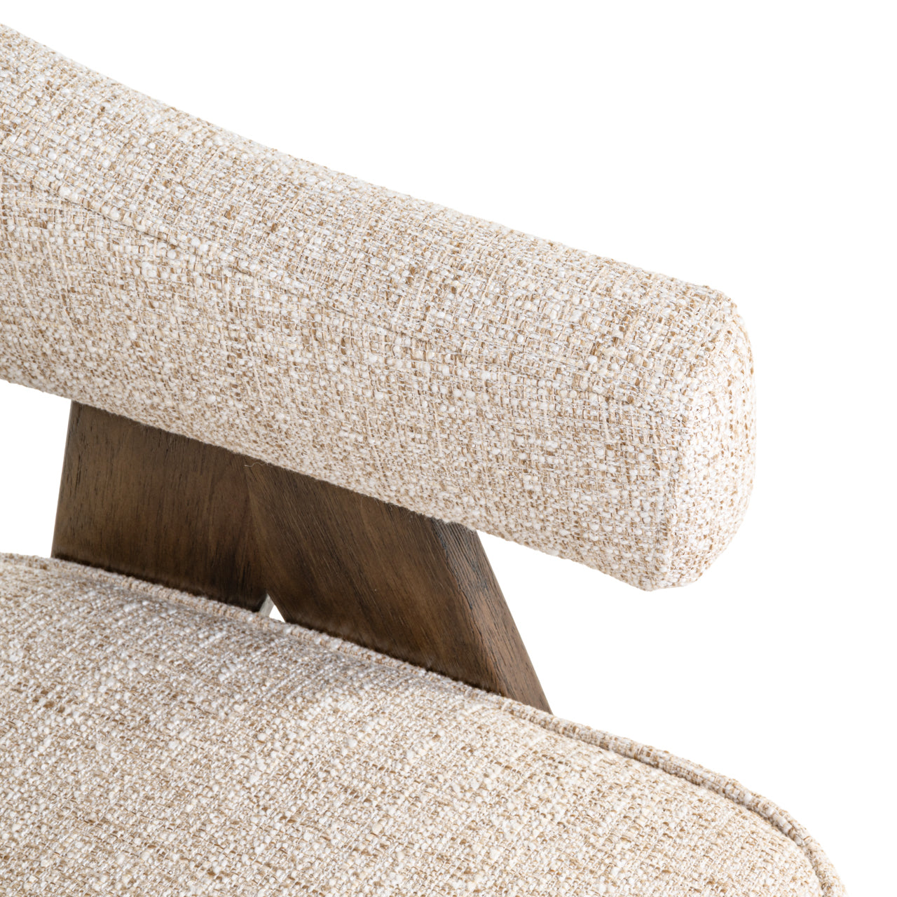 Eetkamerstoel Mori - Cream tweed