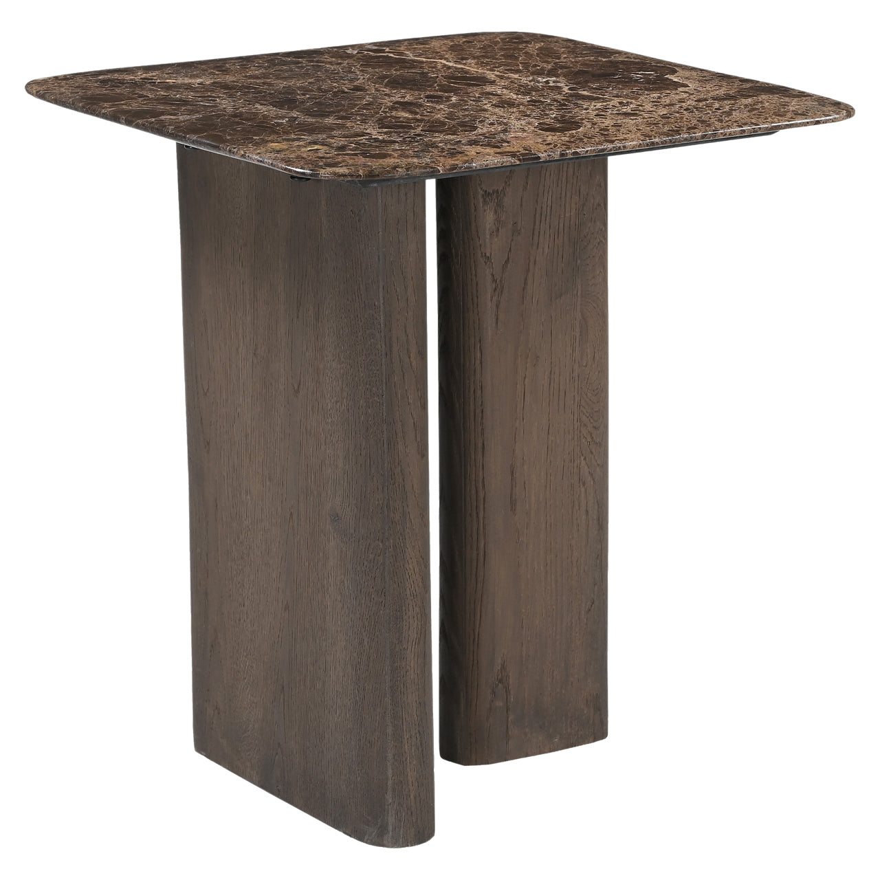 Bijzettafel Castello - Charchoal marble