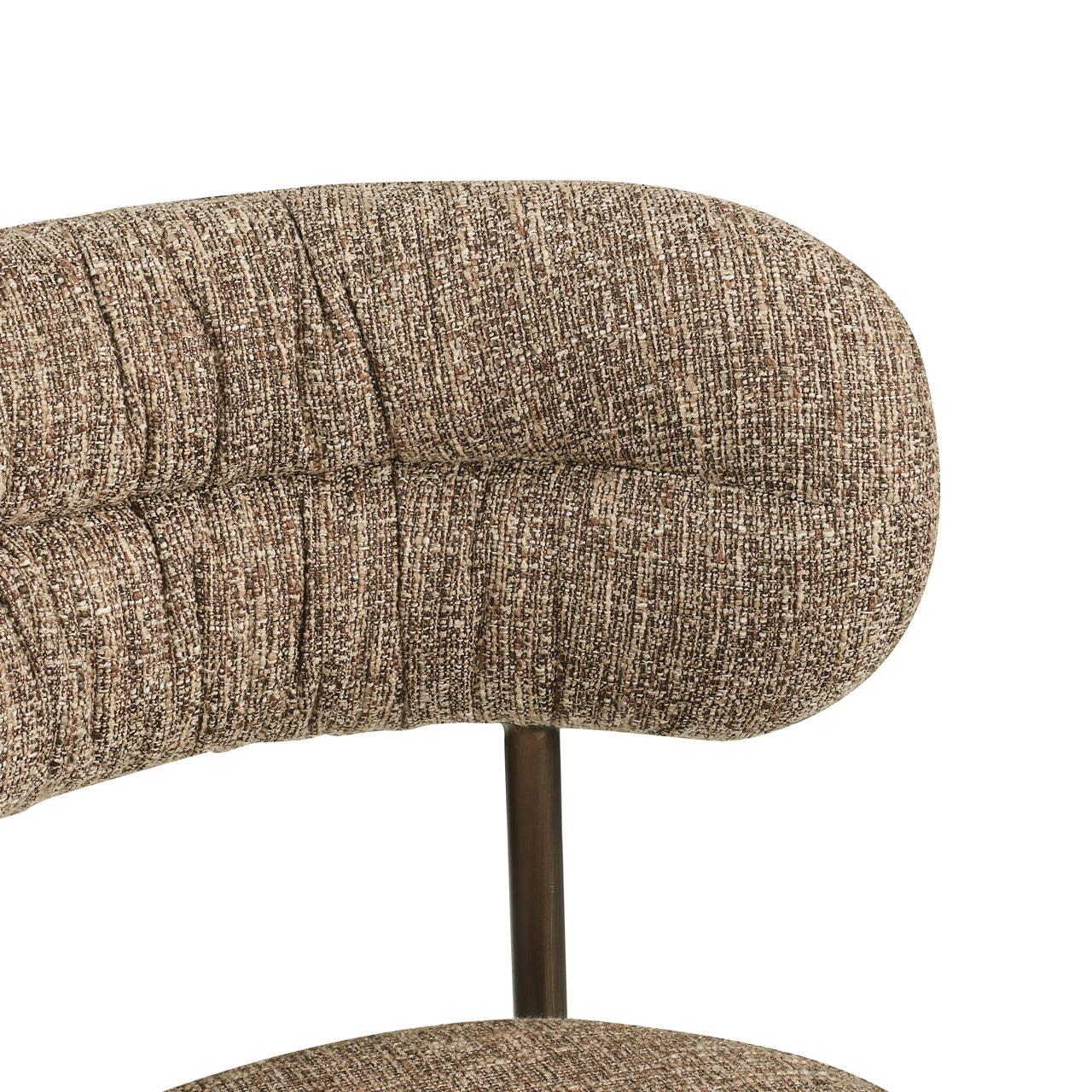 Barkruk Encanto - Laag - Bruin tweed