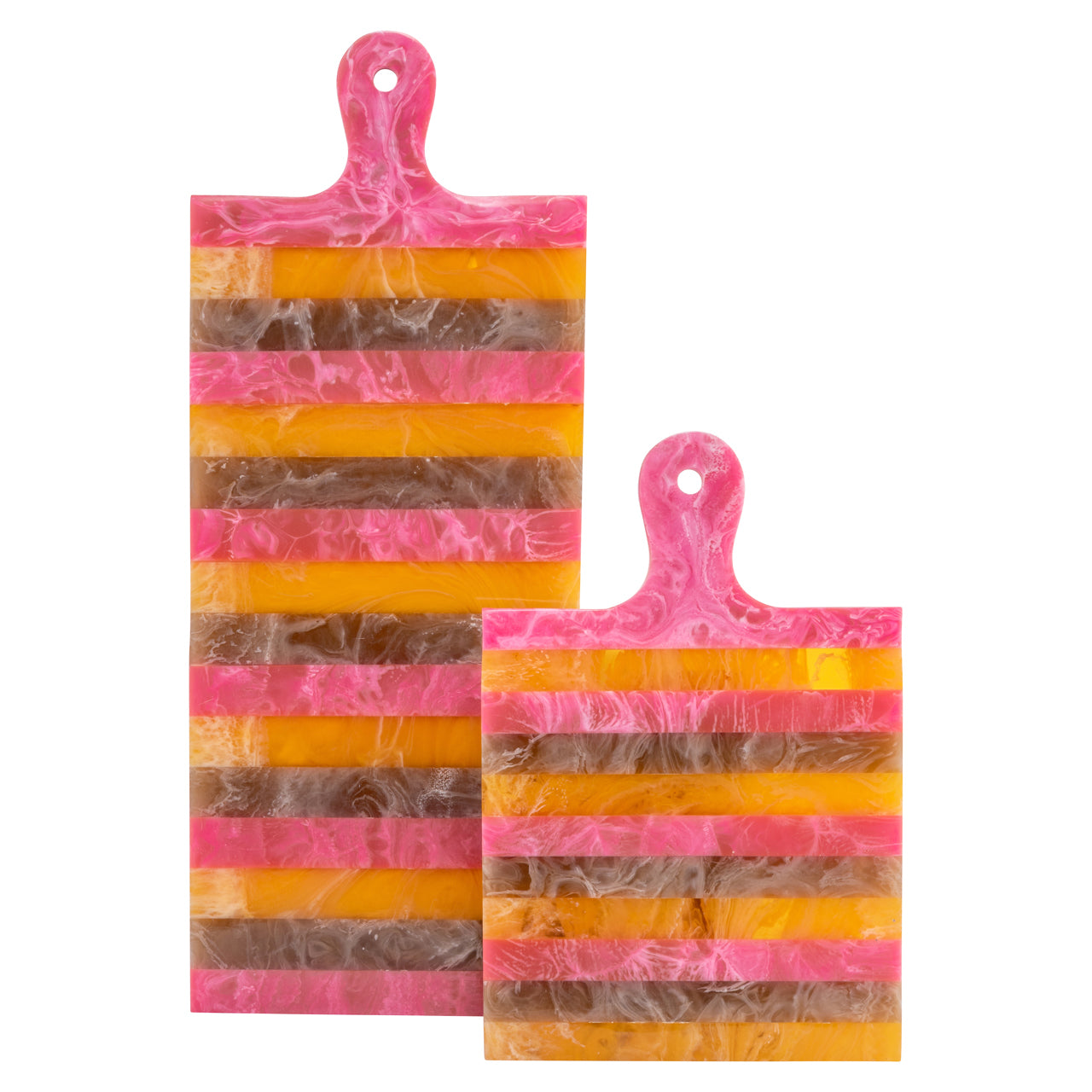 Dienblad Cindy - Small - Pink/orange