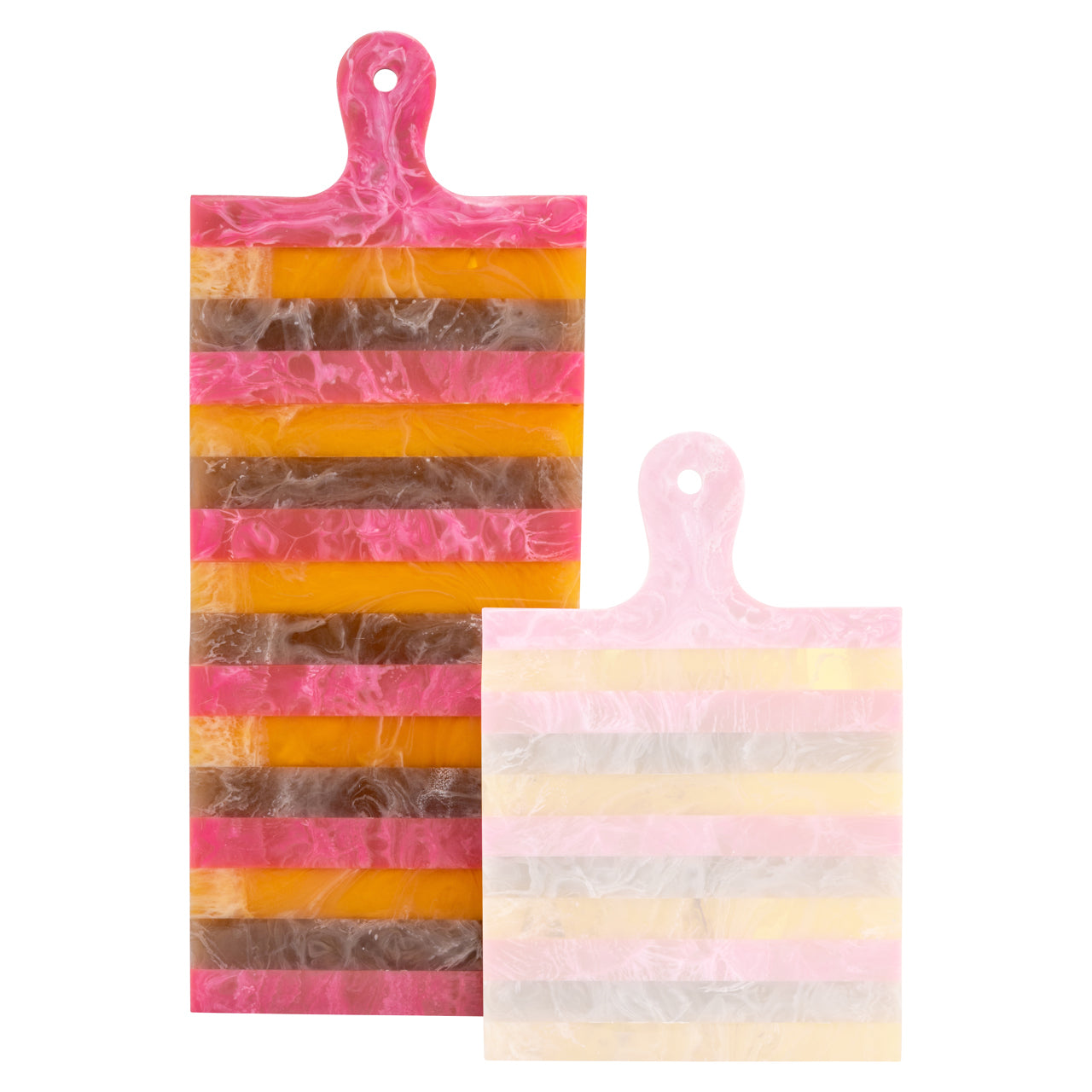 Dienblad Cindy - Large - Pink/orange
