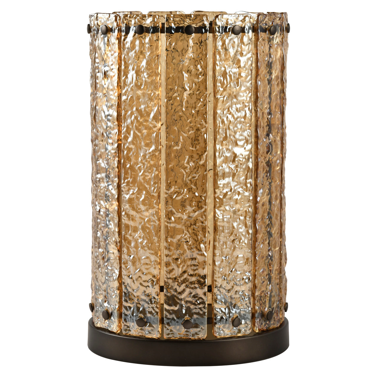 Windlicht Aura L - Amber glas